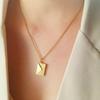 1Pcs Customized Stainless Steel Jewelry Confession Love You For Valentine Day Gift Love Letter Envelope Pendant Necklace
