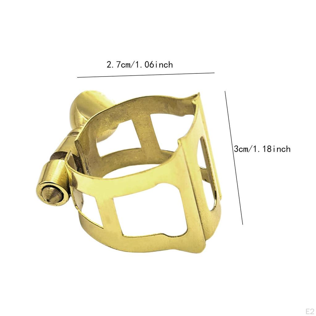 Alto Saxophone Ligature Clip Copper Part High Performance Accessories Clamp Fastener for
