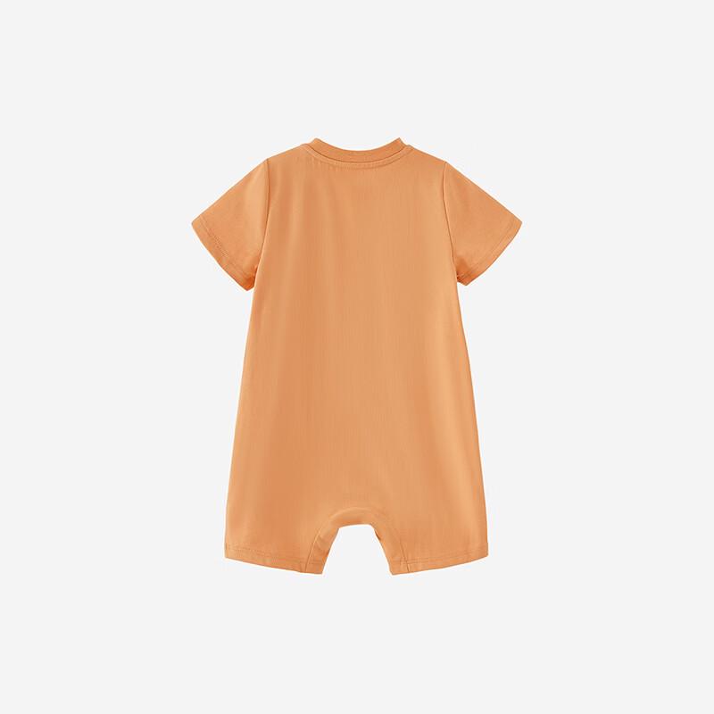 YEEHOO Baby Boy's Cartoon Short Sleeve Cotton Romper