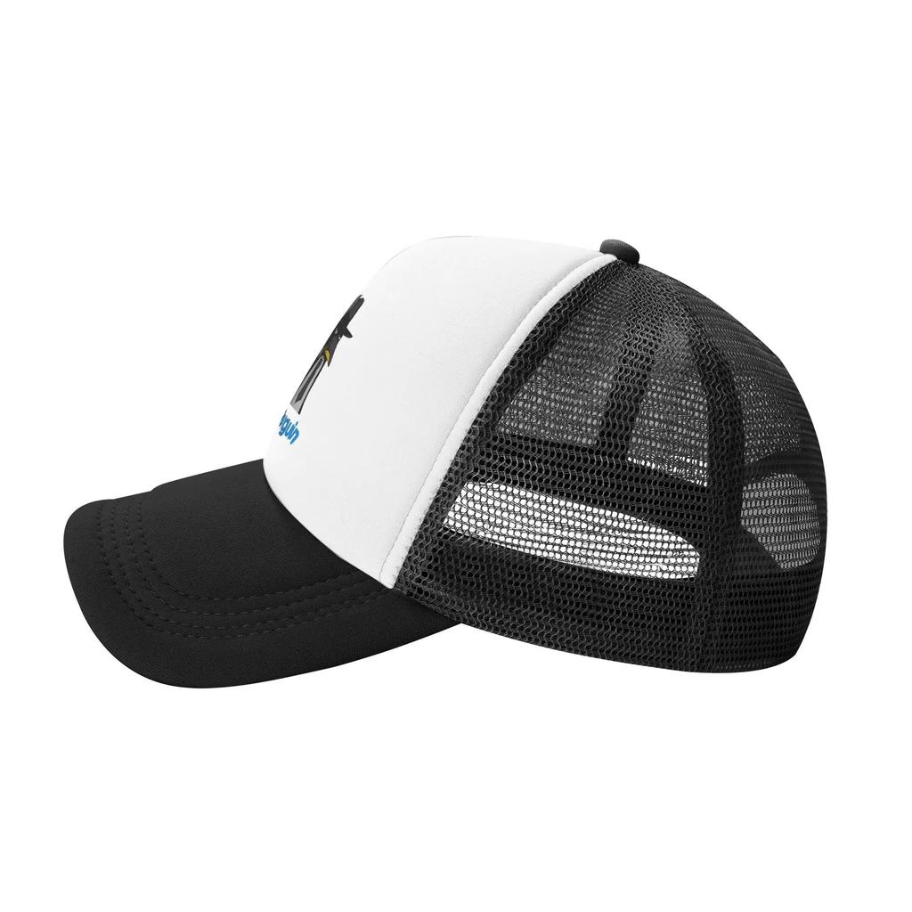 I Just Gotta Be Me Penguin Mesh Golf Hat Caps Outfits for Women Men Adjustable Baseball Cap Mesh-Back Summer Outdoor Caps
