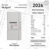 2026 Portable Weekly Planner: Leather-Covered Diary & Time Management Book