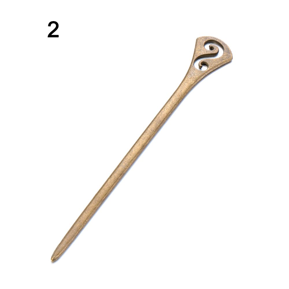 Hair Fork Hair Accessories Vintage Metallic Vintage Hair Sticks Hair Clip Bronze Hairpins Hairpin