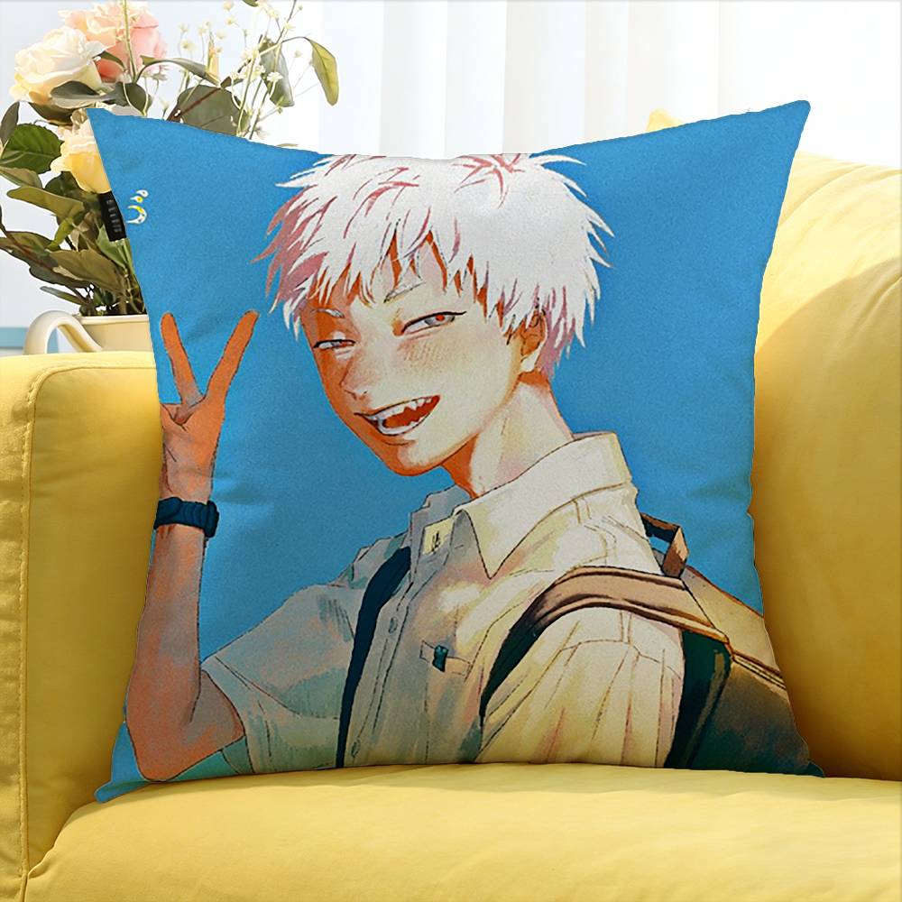 Anime T-The Summer Hikaru Died Various Sizes Square Pillow Case For Car Home Bedchamber Decor
