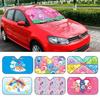 Cartoon Car Sunshade: Windshield Sun Protection & Heat Insulation
