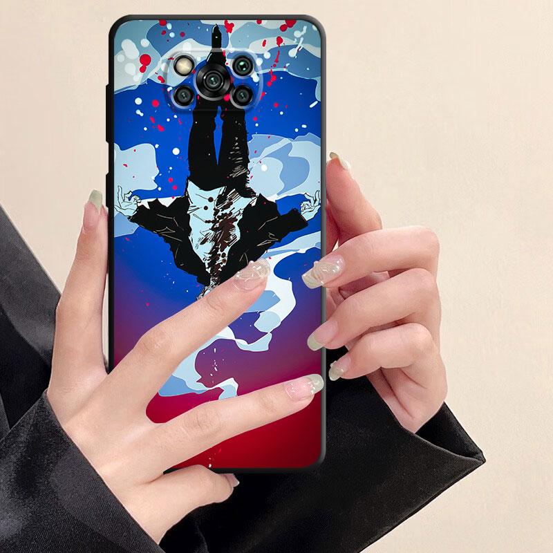 Tpu miękki zderzak etui na telefon do Samsung Galaxy S21 S20 S22 S23 uwaga 20 Ultra 10 Plus 8 9 S21 S20 Fe Jujutsu Kaisen Anime okładka