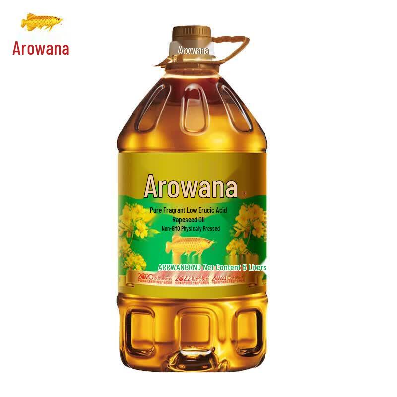 Jinlongyu Low Erucic Acid Non-GMO Rapeseed Oil 5L