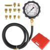 12Pcs Multi-function Oil Pressure Gauge Automotive Hydraulic Oil Pressure Gauge TU-11A Diagnostic Service Set Tools Transmission Pressure Gauge