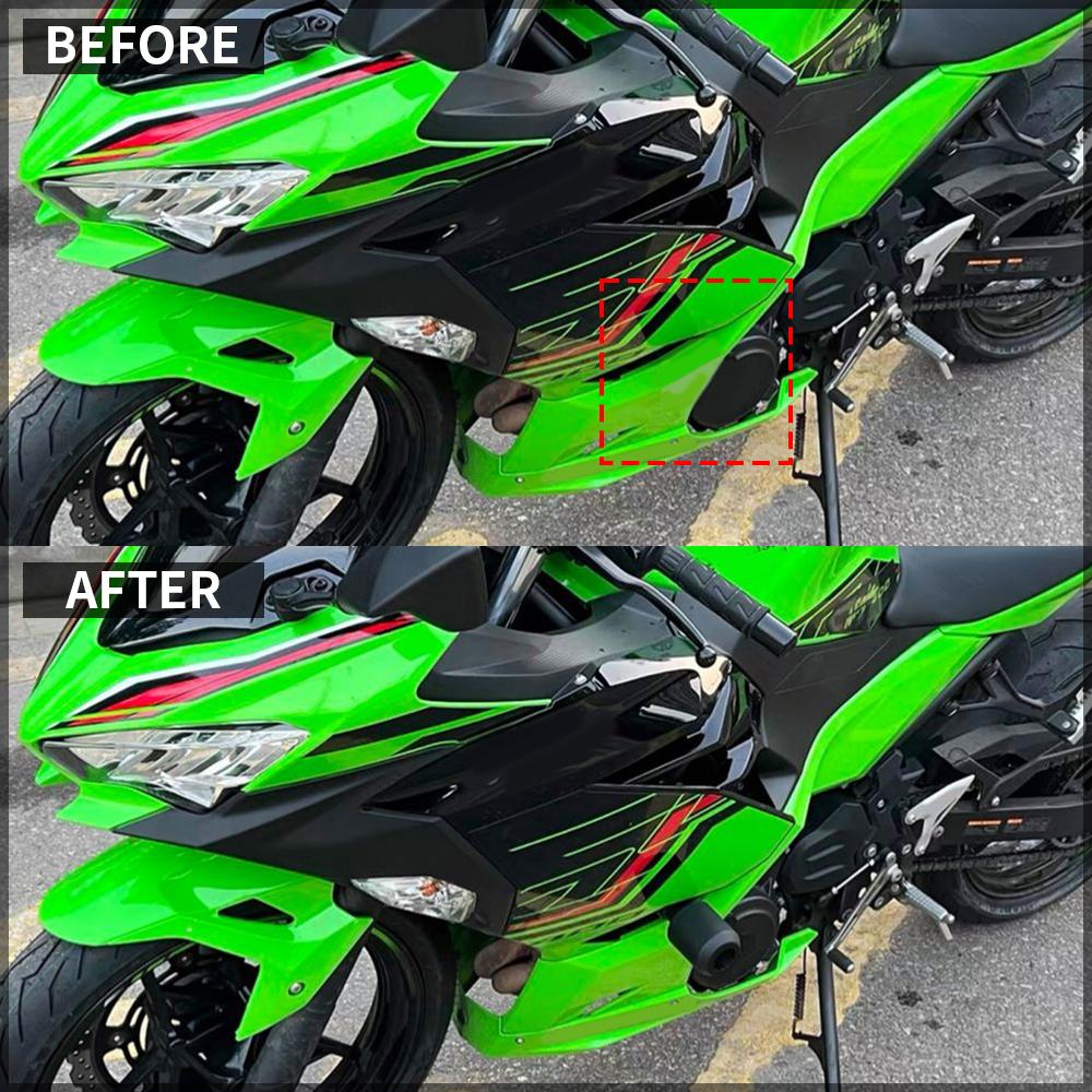 For Kawasaki Ninja400 Ninja 400 2018-2024 Frame Slider Crash Protector Motorcycle Falling Protection Frame Engine Crash Pad