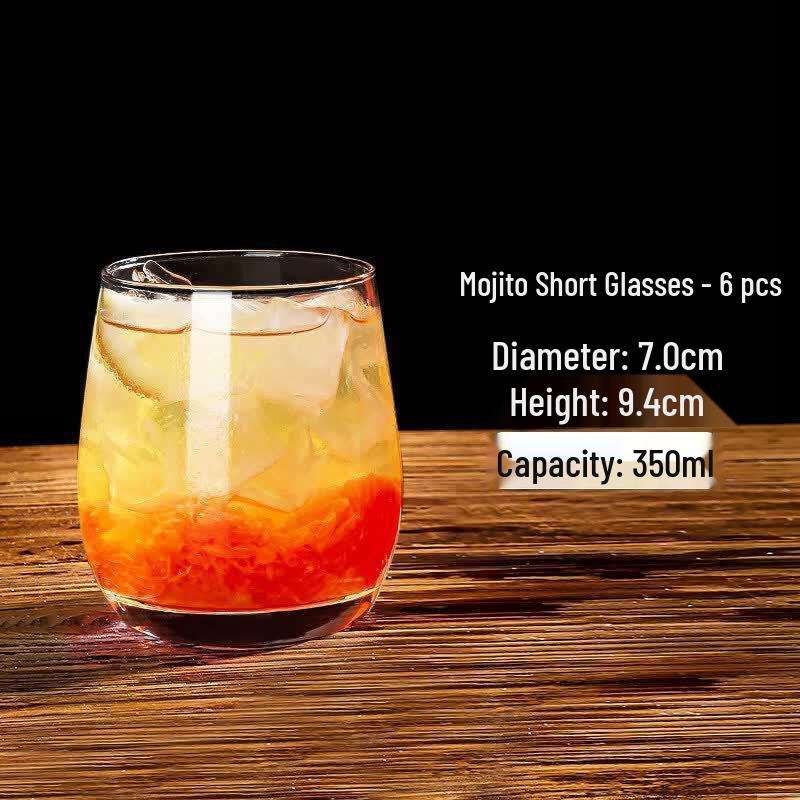ZISIZ Elegant Cocktail & Juice Glass