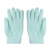 Candy Color Solid Color Warm Gloves for Women Mohair Knitted Yarn Gloves Cycling