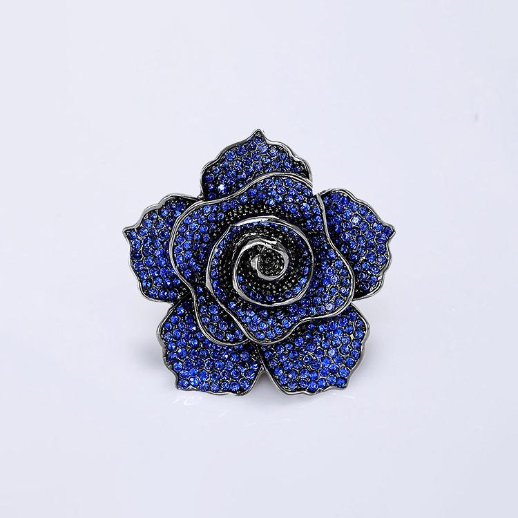 Брошь-роза, высококачественный женский дизайн, изысканная брошь, маленькая ароматная стильная роскошная булавка, аксессуары для костюма-чеонгсама