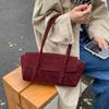 Elegant Suede Tote Bag for Women – Classic Top Handle Handbag with Structured Design and Minimalist Style