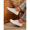 Spring New Outdoor Flat Slip-On Casual Shoes – Large-Size Comfortable Women's Footwear