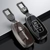Metallic Glass Wood Grain Car Key Case Anti Scratch Anti Dust for Hyundai kona 2017 i30 ix35 solaris Azera ELANTRA GRANDEUR IG E5