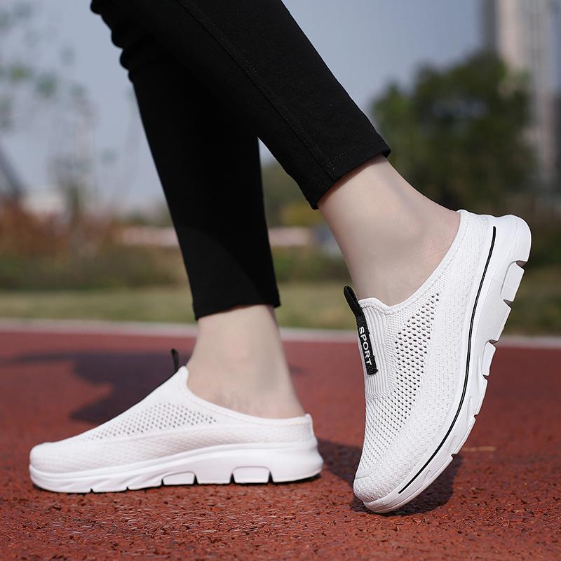 Chinelos de verão respiráveis, ultra leves, para ambientes internos e externos, chinelos femininos, chinelos masculinos para ambientes internos