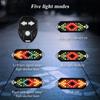 Bicycle Rear Tail Light Indicator Waterproof Usb Rechargeable Wireless Remote Control Turn Signal
