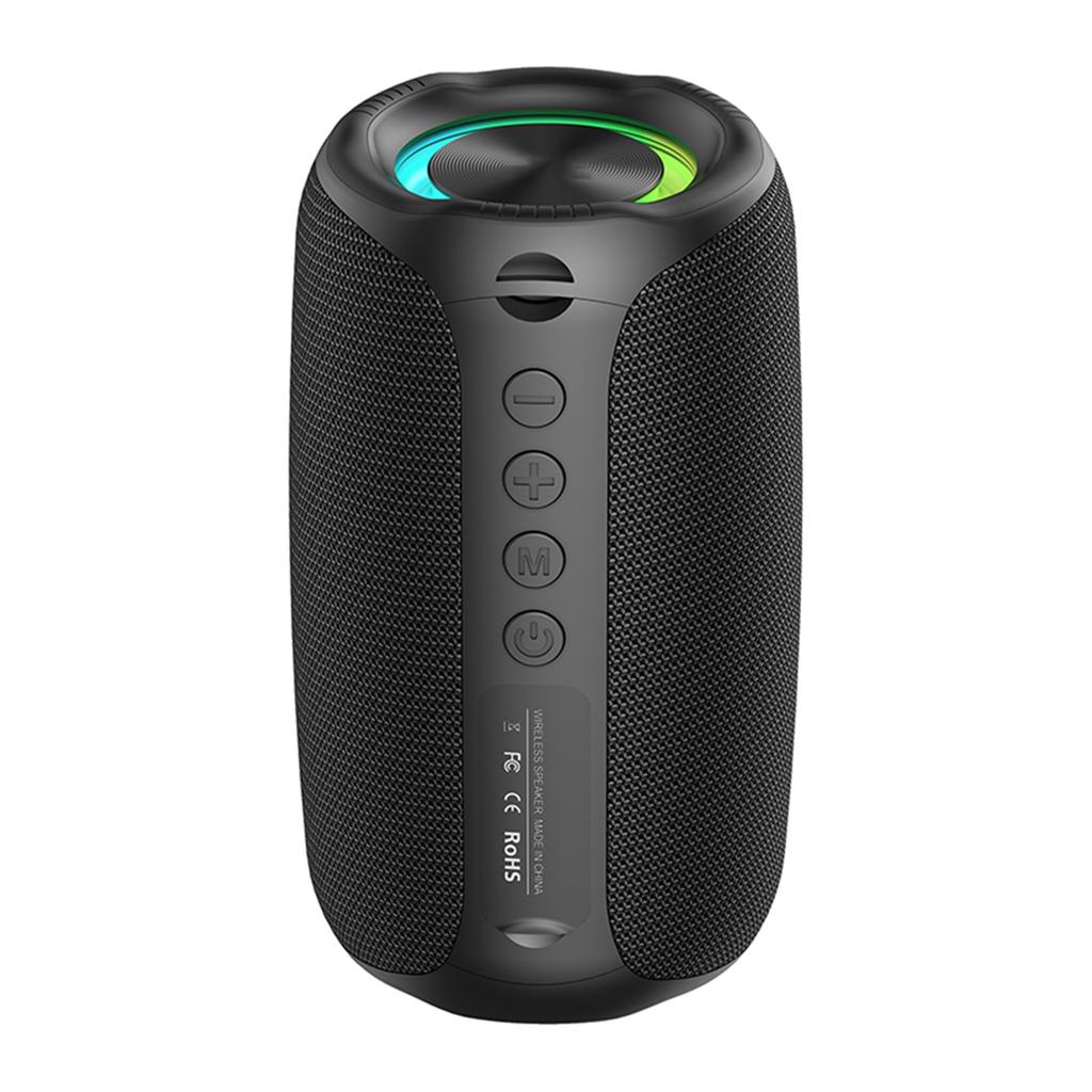 Portable Speaker 8W Full Range with RGB Lights Wireless for Home Party Outdoors