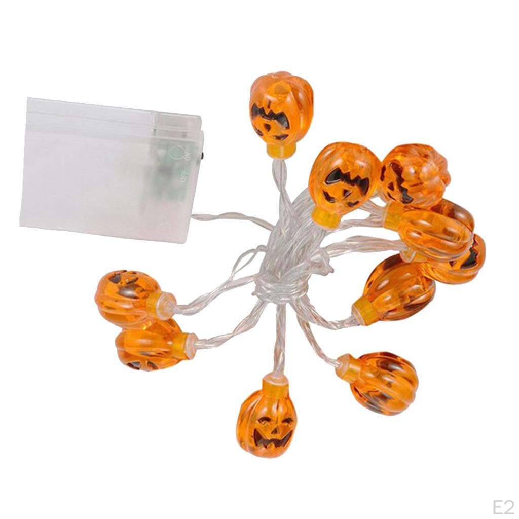 Pumpkin Decor String Lights 10/20 LED For Christmas Halloween Wedding Party