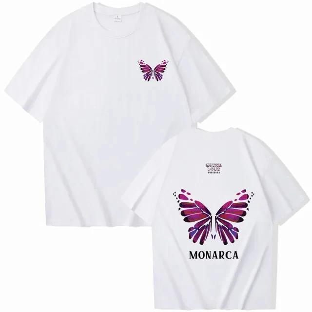 

Чоловіча футболка Eladio Carrion World Tour Fashion T-Shirt Harajuku Graphic Tee Футболки Топи Жіноча Чоловіча футболка Camisetas Ropa Hombre 3XL