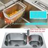 Rust Resistant Sponge Holder Stainless Steel Kitchen Drying Rack Sink Organizer  Kitchen Sink