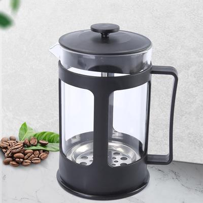 Yousheng French Press Coffee Maker Heat-Resistant Glass Tea Brewer with 80-Mesh Filter Coffee Press for Tea Brewing