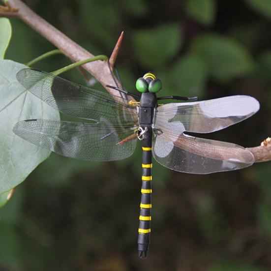 Τρισδιάστατο Τεχνητό Εντομοαπωθητικό Λιβελούλας Εξωτερικού Χώρου Ψεύτικη Λιβελούλα Κρεμαστό Στολίδι Απωθητικό Μύγας Συντροφιά για Κήπο, Κάμπινγκ, Αυλή