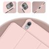Case for iPad 11" 2025 A16 (11th gen.) / iPad 10.9" 2022 (10th gen.), Smart Pencil, with stylus holder, pink