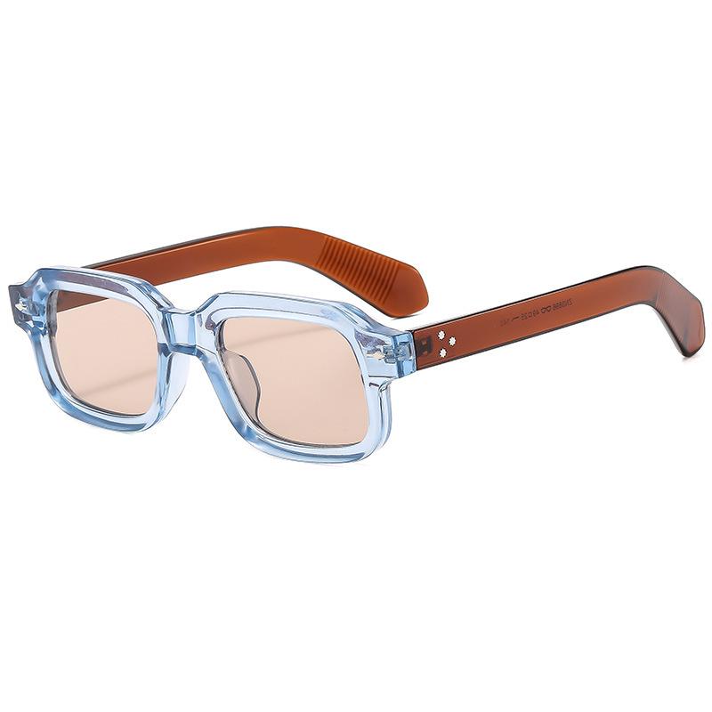 Retro Square Small Frame Sunglasses - 2026 Men's Fashion Simple Style