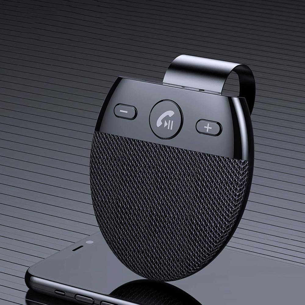 Hands- car speaker, 5.0 speaker with automatic onCelsiusoff for safe driving and dual phone connection