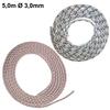Starter rope for lawn mower pull cord 5 0 meters long with 3 0mm diameter replacement part suited for various garden machinery