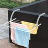 Collapsible Clothes Drying Rack Non-Slip Shoes Storage Rack Balcony Drying Rack  Window Guardrail