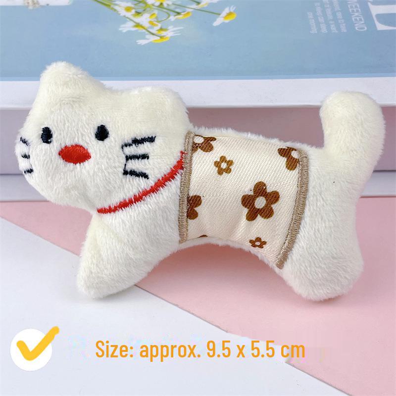 Korean Cute Animal Cartoon Pendant - Leopard Print Dog & Dolphin for Autumn/Winter