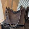 Retro Bag, Versatile Crossbody Bag, Large-capacity Commuter Tote Bag