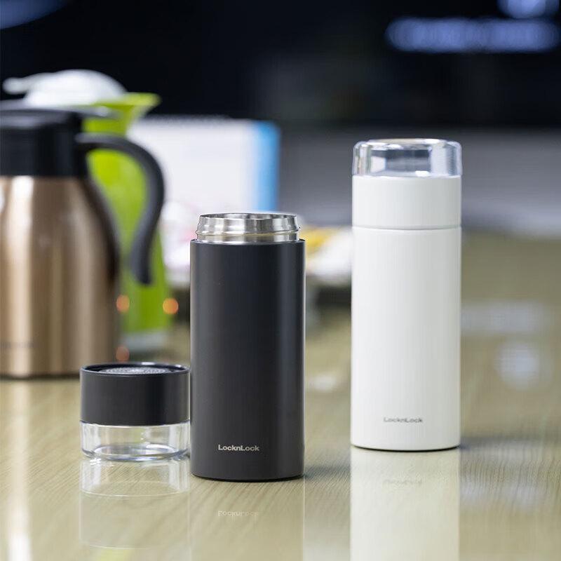 LocknLock 400ml Portable Tea Infuser Insulated Bottle