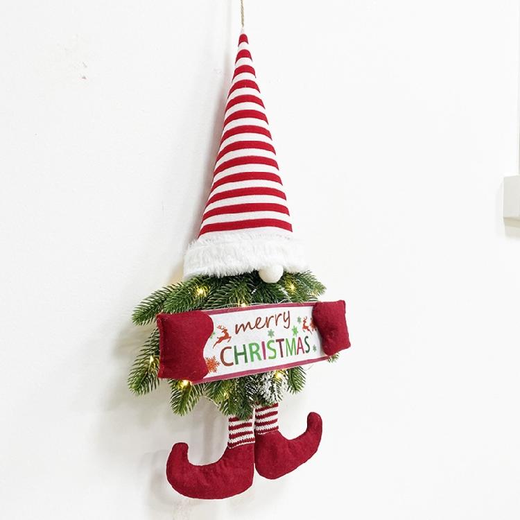 Tree Hanging Gnomes Decor Xmas Faceless for Doll Cute Santa Claus Hanging Pendan