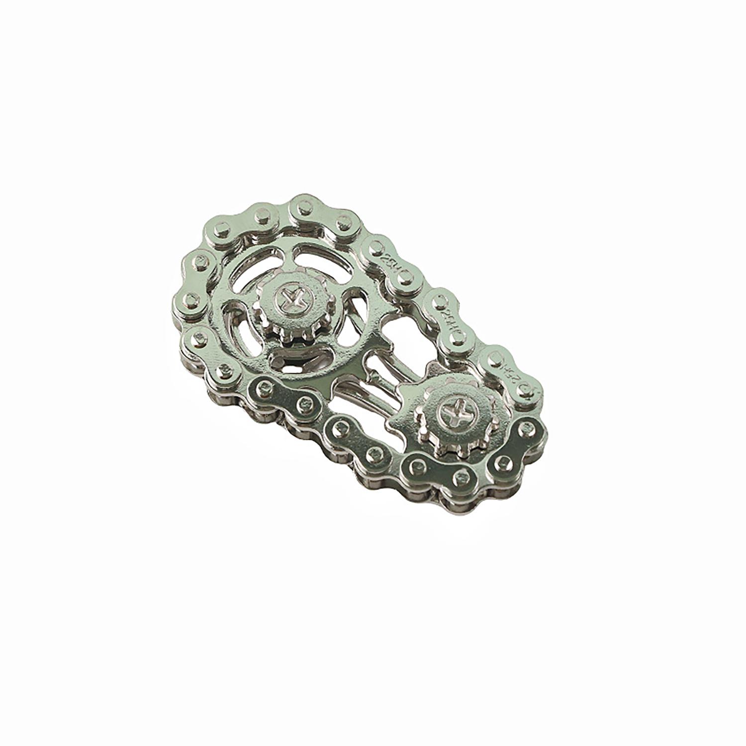 

Гироскоп-цепочка на палец, металлическая игрушка для снятия стресса, портативный инструмент для снятия стресса, снимает тревогу и стресс