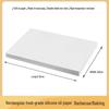 Rectangular Non-Stick Disposable Baking Paper for Oven, Cake, and Barbecue Oil Absorption.
