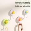 Cartoon Suction Cup Hook: Strong, Reusable, Movable, No-Drill Bathroom & Kitchen Hook
