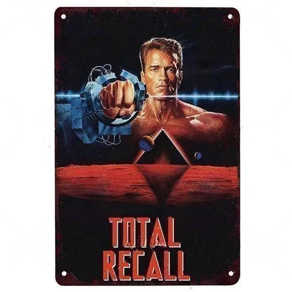 Poster Film Științifico-Fantastic Semn Metalic Placă Vintage Semn din Tinichea Placă Decor de Perete Pentru Bar Club Man Cave Art Pictură Poster Film