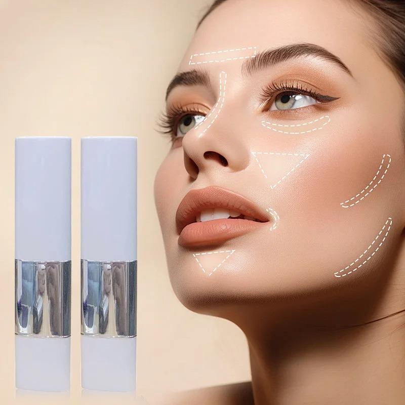 Lazy Girl Foundation Stick Natural Matte Dual-Ended with Brush Smooth Application Easy To Blend Natural-Looking Lightweight and Concealing Base Makeup