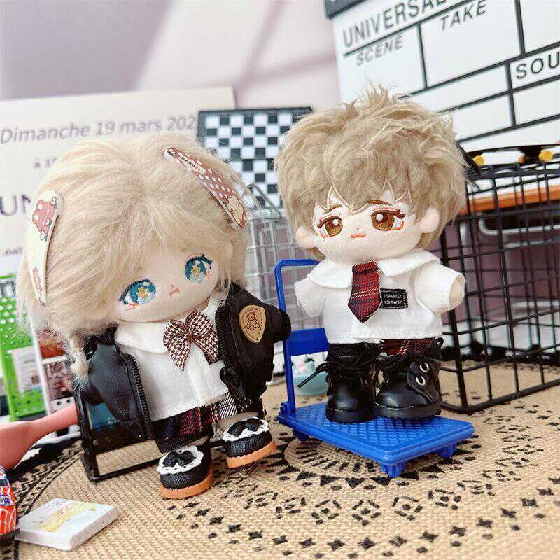 AXLUCE - Plush Clothes - Uniform - Plush Toy - Clothes - 10cm - Doll (Male Student, 10cm)