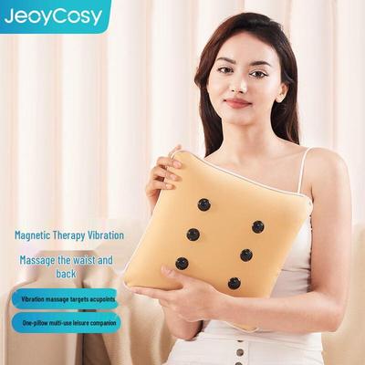 Jiancheng M7 Portable Car Home Vibration Waist Massager Pillow CN Plug (adapter Included)