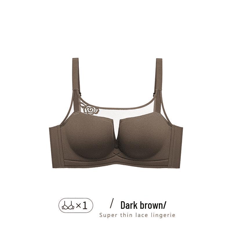 Rose Rendezvous: Red Seamless Push-Up Bra for Comfort and Enhancement