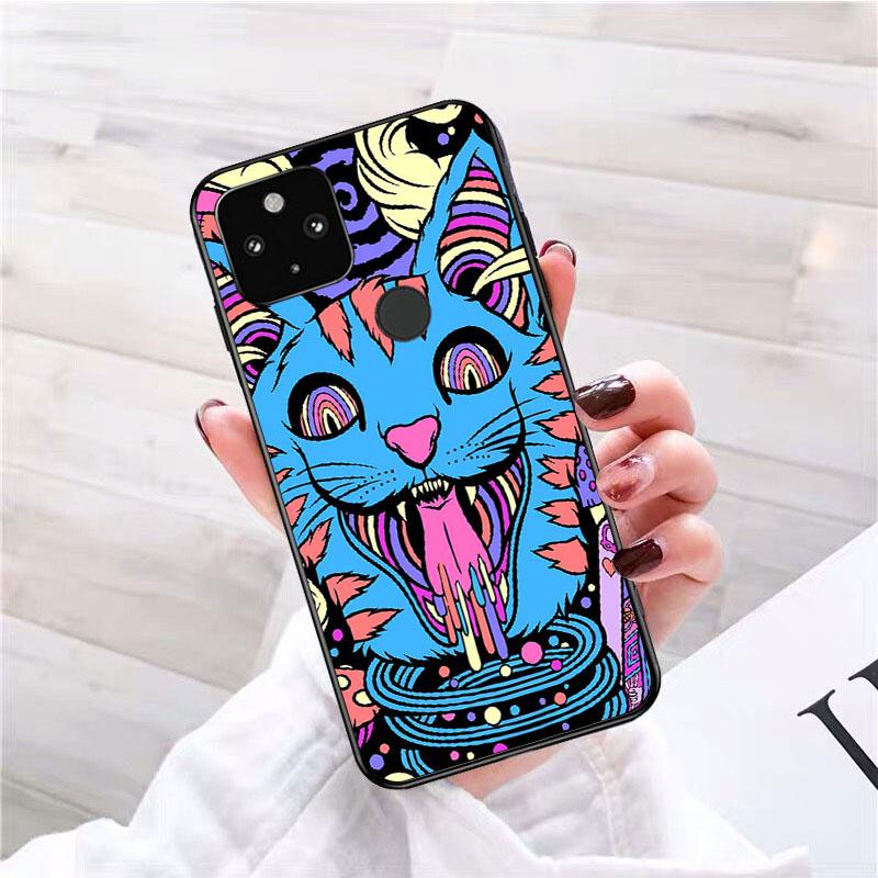 

Красочный психоделический чехол для телефона с триповым рисунком для Google Pixel 7 Pro 7 6A 6 Pro 5A 4A 3A Pixel 4 XL Pixel 5 6 4 3 XL 3A XL 2 XL Google Pixel 7 Pro