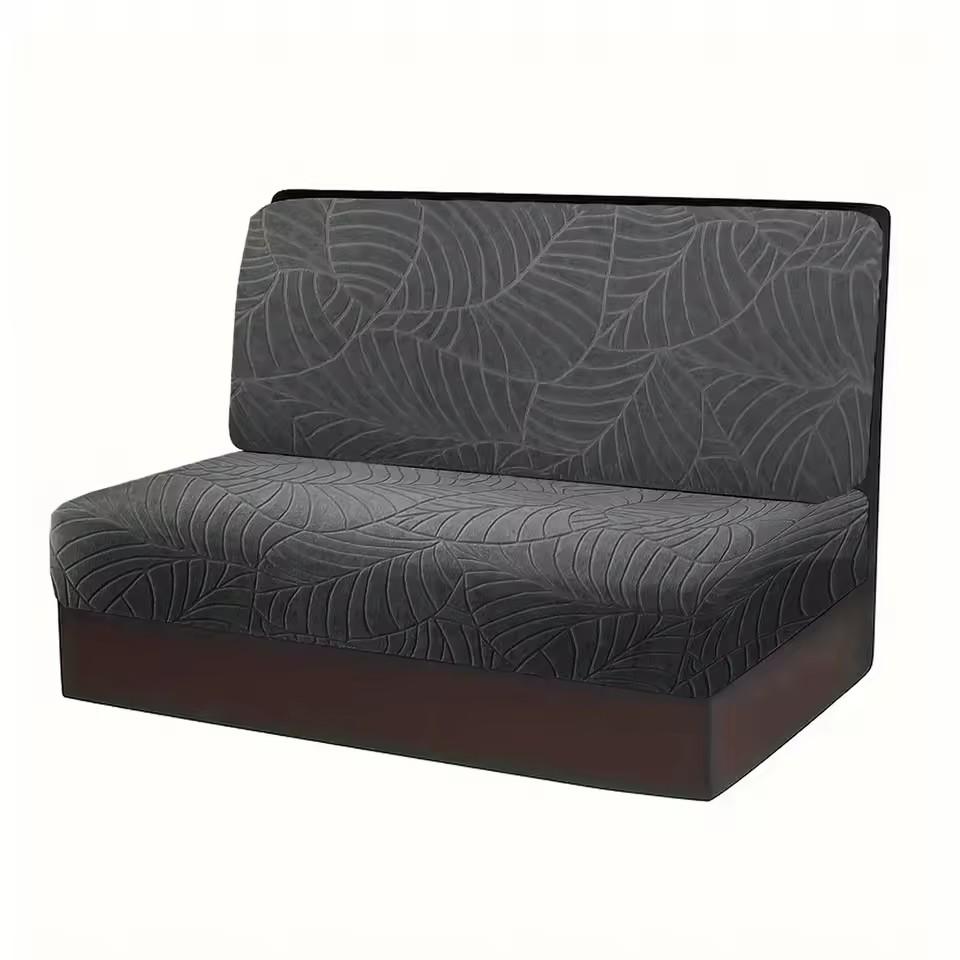 2 Stück/Set Jacquard Wohnmobil Dinette Kissenbezüge Dehnbar Camper Sofa Sitzbezüge Verstellbare Essplatzbezüge Bank Rückenlehnen-Dekor
