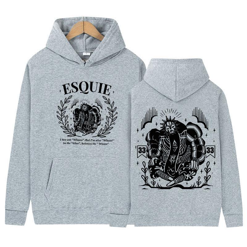 Clair Obscur Expédition 33 Graphics Hoody Mens Women Hip Hop Gothic Long Sleeve Sweatshirt Y2K Fashion Harajuku Pullover Hoodies