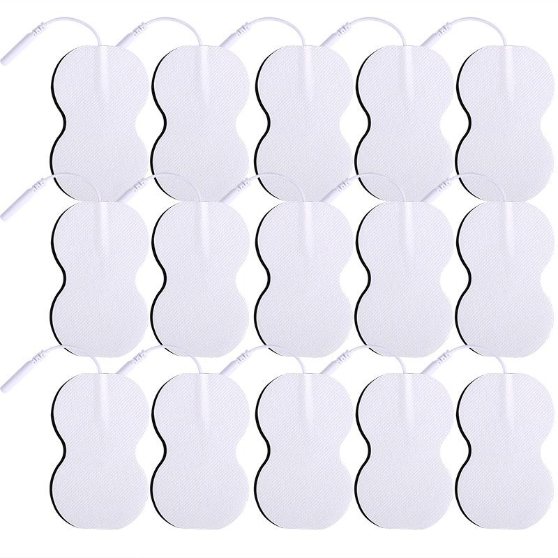 20 szt. 5,5x9 cm Elektrody Masujące - Elektrody Terapeutyczne Typu Przewodowego do Urządzeń TENS/EMS