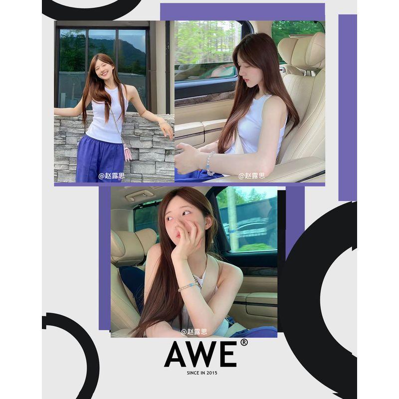 

AWE Официальный Чжао Лусы Звезда Такой же Браслет из бусин Прозрачный Натуральный Кристалл Парный Агатовый Браслет Украшение AWE X Zhao RUSI