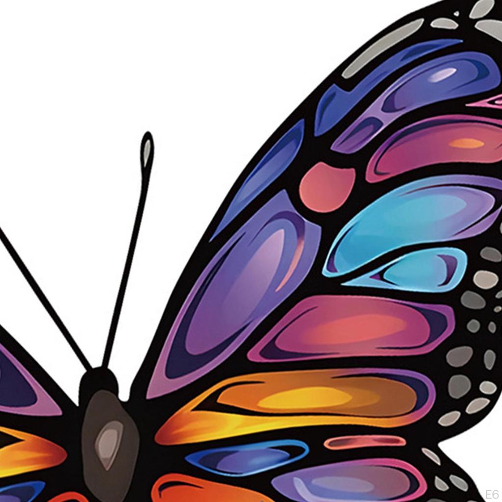 Butterfly Wall Art Hanging Piece for Indoor Outdoor Use, Iron Sculpture Kitchen And Holiday