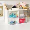 Dust-proof Stationery Storage Box Large Capacity Makeup Brush Holder Pen Container  Student
